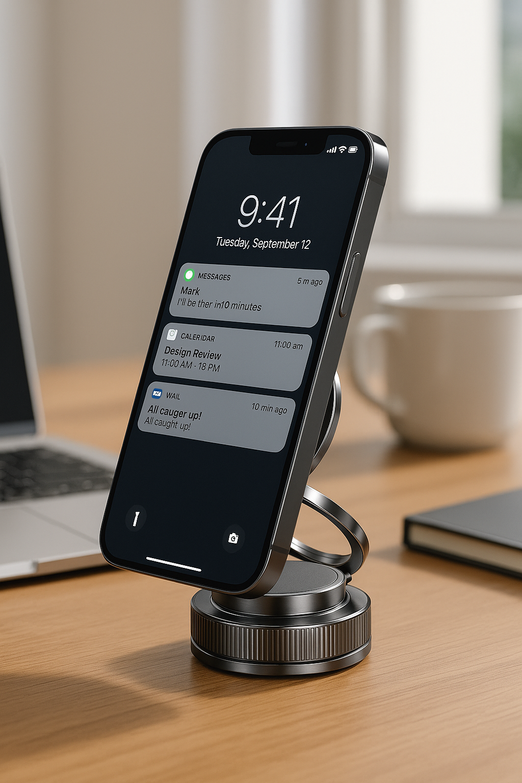 MagnoGrip 360 Vacuum Phone Holder